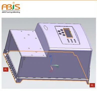Stampo ad iniezione per scatola di copertura del contatore elettrico