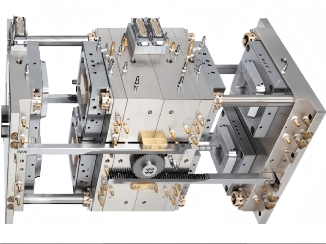 stack mold rack and pinion synchronization mechanism stack mold rack and pinion synchronization mechanism